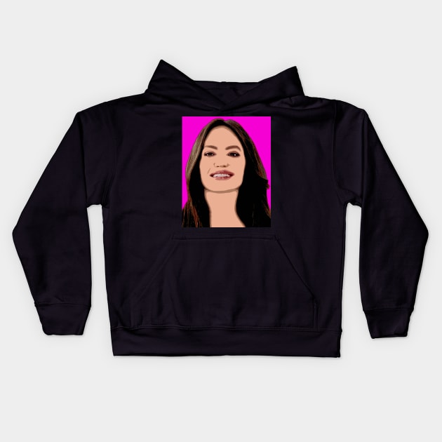 angelina jolie Kids Hoodie by oryan80